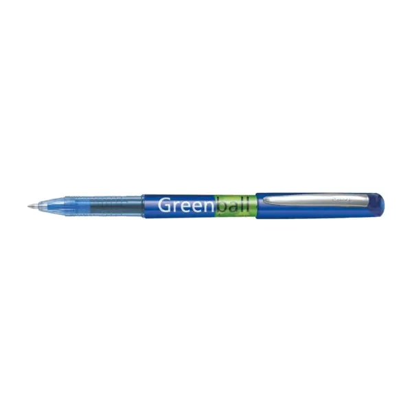 Roller cu cerneala Pilot Greenball Begreen diverse culori 0.7 mm cu capac Roller cu cerneala Pilot Greenball Begreen diverse culori 0.7 mm cu capac albastru