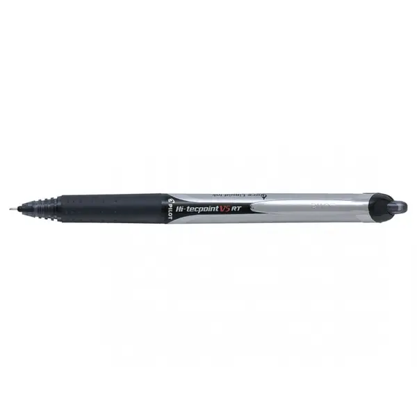 Roller cu cerneala Pilot Hi-Tecpoint V5 RT diverse culori 0.5 mm cu click Roller cu cerneala Pilot Hi-Tecpoint V5 RT diverse culori 0.5 mm cu click negru