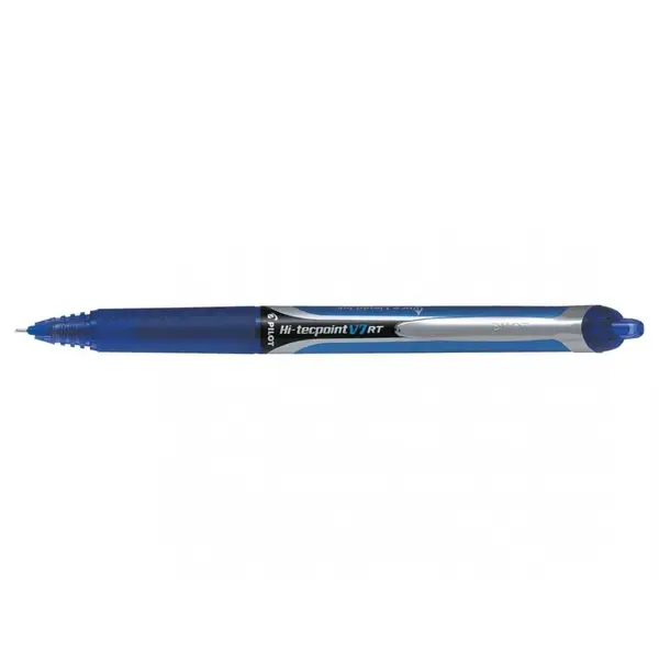 Roller cu cerneala Pilot Hi-Tecpoint V7 diverse culori 0.7 mm cu click Roller cu cerneala Pilot Hi-Tecpoint V7 diverse culori 0.7 mm cu click albastru