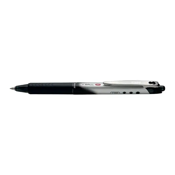 Roller cu cerneala Pilot V-Ball RT diverse culori 0.7 mm cu click Roller cu cerneala Pilot V-Ball RT diverse culori 0.7 mm cu click negru