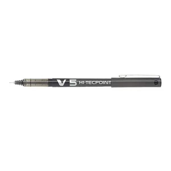 Roller cu cerneala Pilot V5 Hi-Tecpoint diverse culori 0.5 mm cu capac Roller cu cerneala Pilot V5 Hi-Tecpoint diverse culori 0.5 mm cu capacnegru