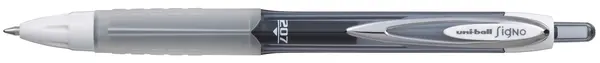 Roller cu gel automatic Uniball Signo 207F – Negru, 0.7 mm