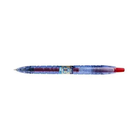 Roller cu gel B2P Pilot Begreen 0.7 mm varf mediu rosu
