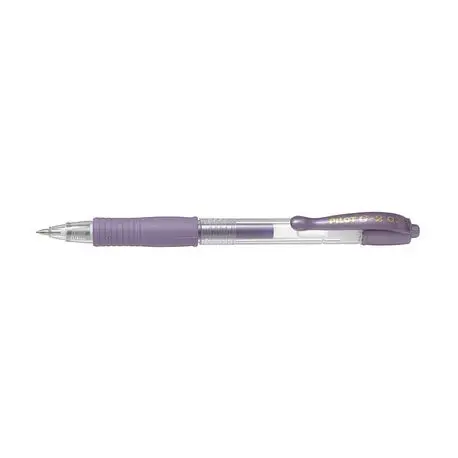 Roller cu gel G-2 Metalic Pilot 0.7 mm varf mediu violet