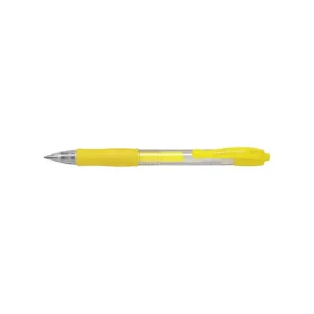 Roller cu gel G-2 Neon Pilot 0.7mm varf mediu galben neon