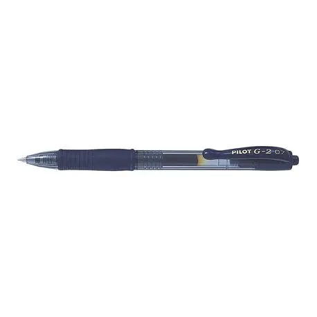 Roller cu gel G-2 Pilot 0.7 mm varf mediu albastru inchis