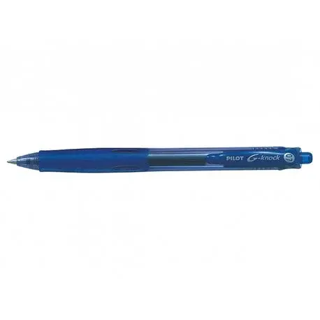 Roller cu gel G-Knock Pilot Begreen 0.7 mm varf mediu Roller cu gel Pilot BegreeN G-Knock 0.7 mm albastru