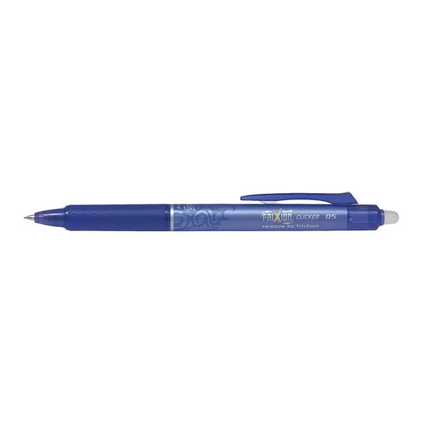Roller cu gel Pilot Frixion Clicker diverse culori 0.5 mm Roller cu gel Pilot Frixion Clicker diverse culori 0.5 mm albastru