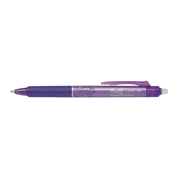 Roller cu gel Pilot Frixion Clicker diverse culori 0.5 mm Roller cu gel Pilot Frixion Clicker diverse culori 0.5 mm violet