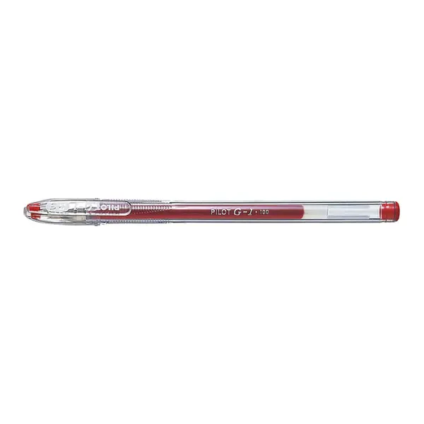 Roller cu gel Pilot G-1 diverse culori 0.7 mm cu capac Roller cu gel Pilot G-1 diverse culori 0.7 mm cu capac rosu