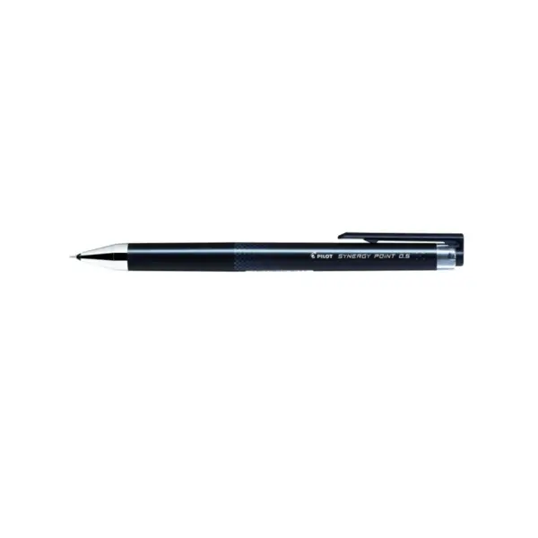 Roller cu gel Pilot Synergy Point diverse culori 0.5 mm cu click Roller cu gel Pilot Synergy Point diverse culori 0.5 mm cu click negru