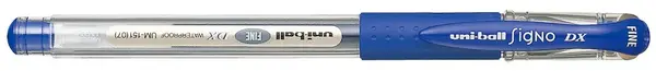 Roller cu gel Uniball Signo Dx Fine – Albastru, 0.7 mm