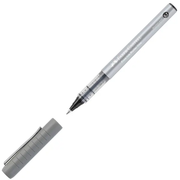 Roller Faber-Castell Free Ink - 0.7 mm, negru