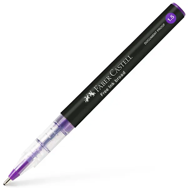 Roller Faber-Castell Free Ink - 1.5 mm, mov