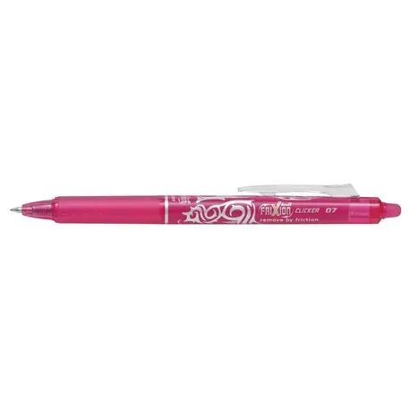 Roller Frixion Clicker Pilot 0.7 mm varf mediu, roz