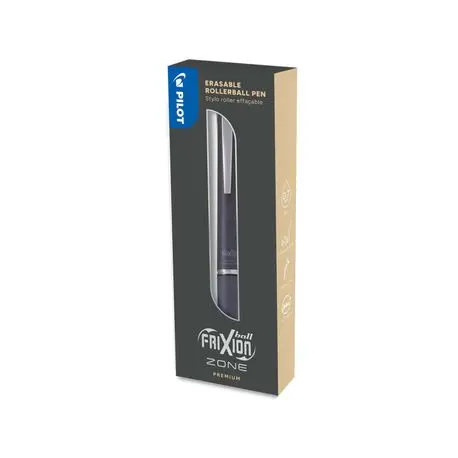 Roller Frixion Clicker Zone Pilot 0.7 mm + Cutie cadou Gri