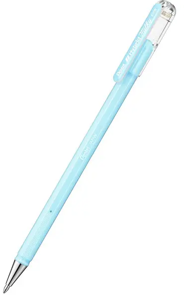 Roller Pentel - Hybrid Milky K 108, 0.8 mm, albastru