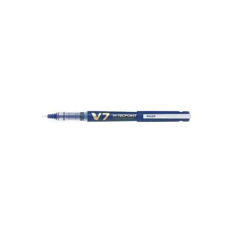 Roller reincarcabil V7 Hi-Tecpoint Pilot 0.7 mm varf mediu albastru