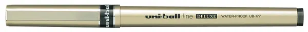 Roller Uniball Fine Deluxe – Verde, 0.7 mm