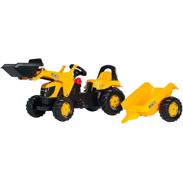 Rolly Toys Tractor cu pedale Rolly Kid Landini cu remorca