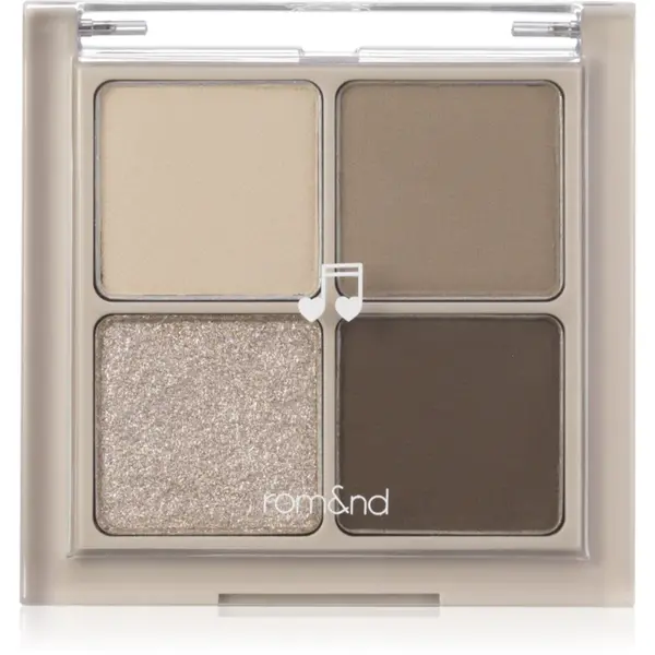 rom&nd Better Than Eyes paletă cu farduri de ochi culoare #02 Dry Buckwheat flower 6.5 g