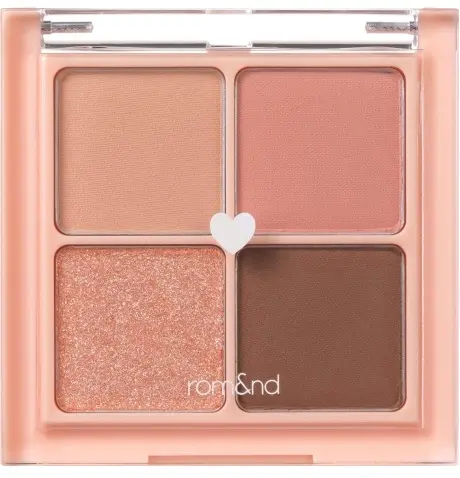 Rom&nd Paletă de farduri de pleoape Better Than Eyes, 01 Dry Mango Tulip, 4 culori