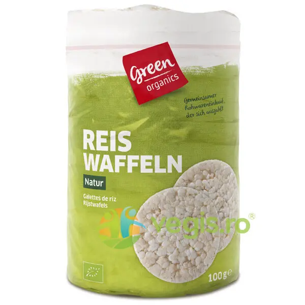 Rondele de Orez fara Sare Ecologice/Bio 100g