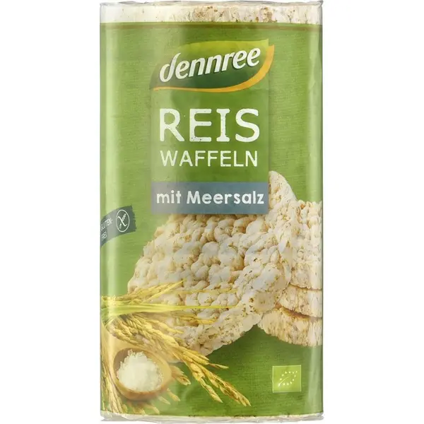Rondele din orez expandat cu sare fara gluten, eco - 100 g