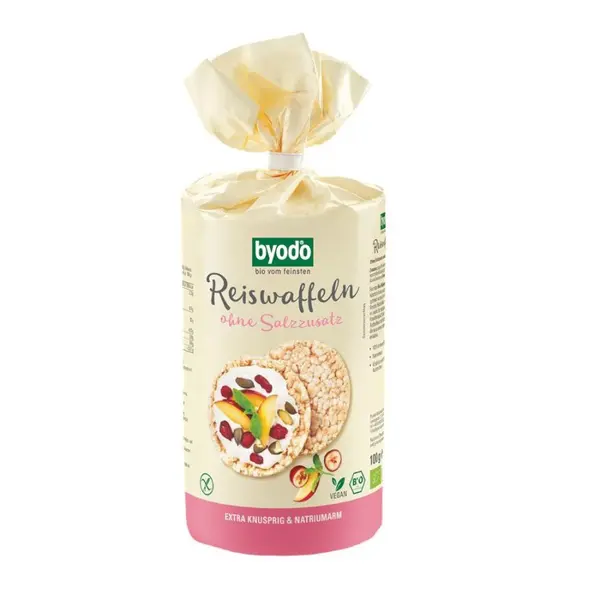 Rondele din orez expandat fara sare fara gluten, eco - 100 g