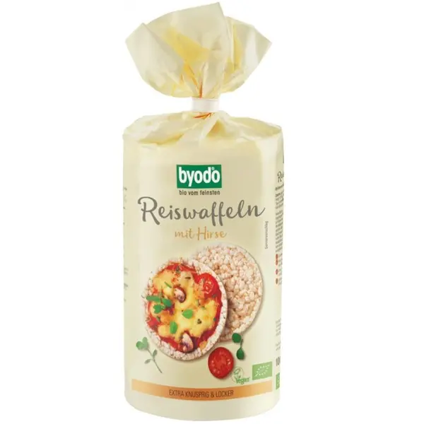 Rondele din orez si mei fara gluten, eco - 100 g