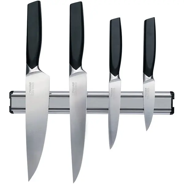 Rondell Set 4 cutite cu suport magnetic, Estoc Rondell RD-1159