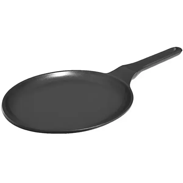 Rondell Tigaie pentru clatite RONDELL Zeita Neu RDA-1368, 24 cm, Aluminiu, TriTitan, Negru