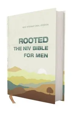 Rooted: The NIV Bible for Men, Hardcover, Cream, Comfort Print - Livingstone Corporation