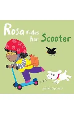 Rosa Rides her Scooter