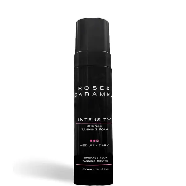 Rose and Caramel Intensity Bronze Tanning Foam 200ml - Medium - Dark