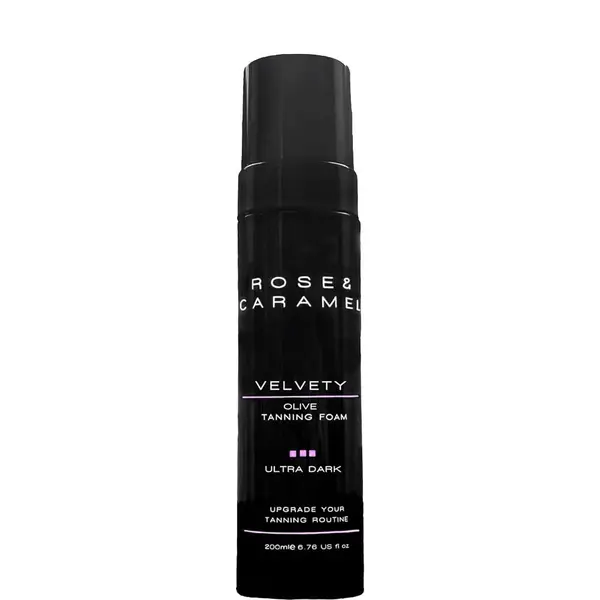 Rose and Caramel Velvety - Olive Tanning Mousse 200ml - Ultra Dark