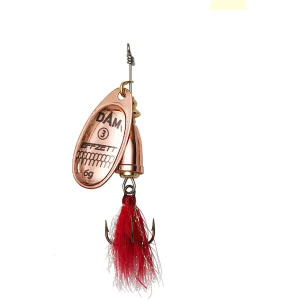 Rotativa Executor Dressed Spinner Nr.3 6g Cupru