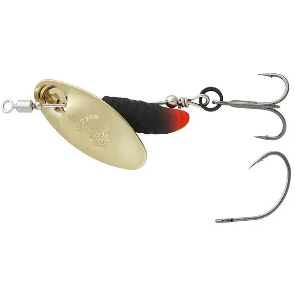 Rotativa Grub Spinners Nr.1 3.8g SINKING Gold Black