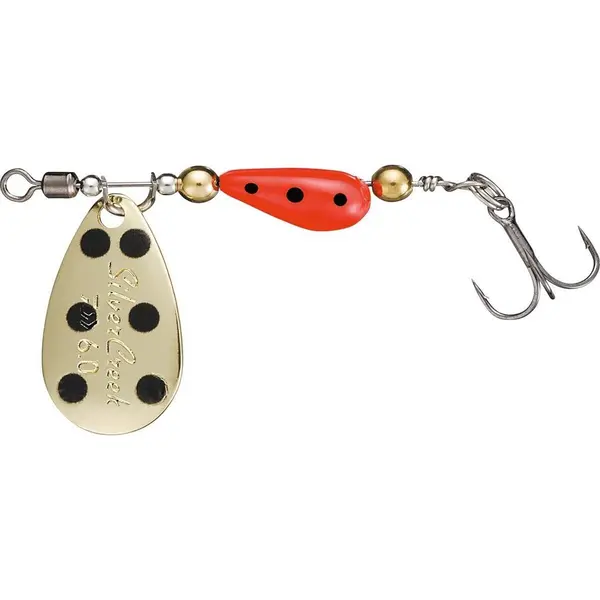 Rotativa Silvercreek Spinner 6G Gold Red Black