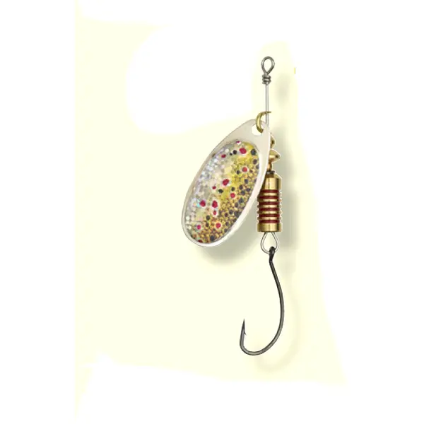 Rotativa Singlehook Spinner Nr.1 3g Brown Trout