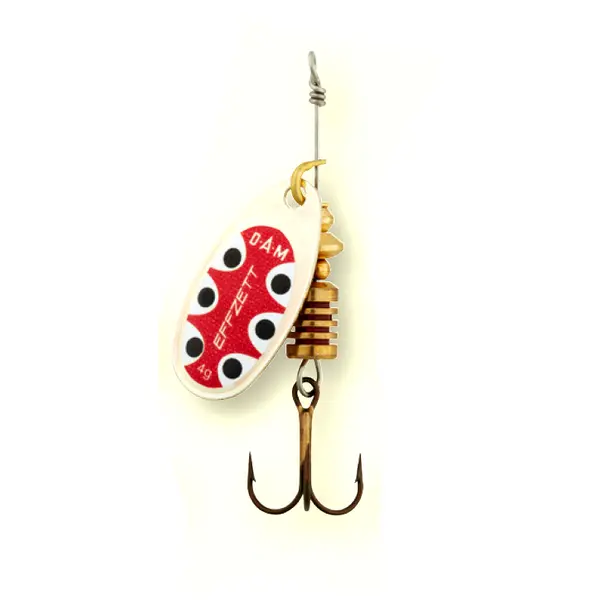 Rotativa Standard Spinner Nr.2 4g Silver Black Dot
