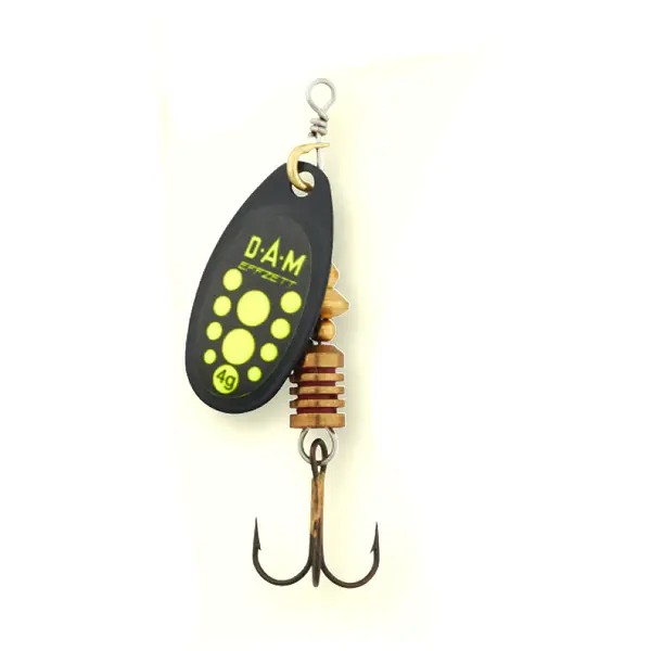 Rotativa Standard Spinner Nr.3 6g Black Yellow