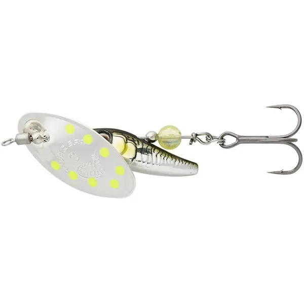 Rotativa Sticklebait Spinner Nr.4 9.1g Sinking Green Silver Ayu