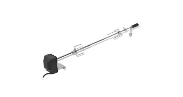 Rotisor cu motor profesional pentru gratar, otel, 1000 mm