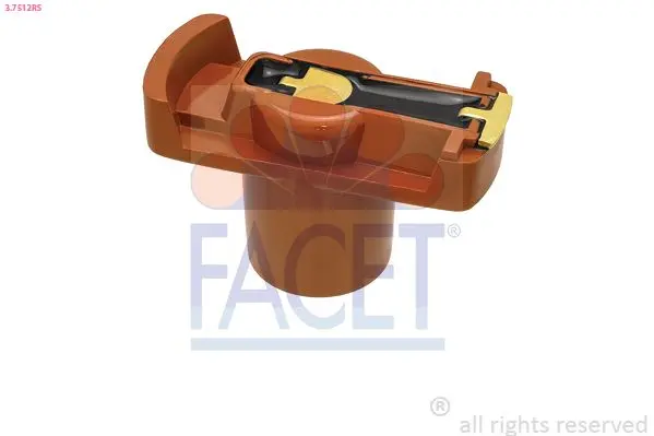 Rotor distribuitor FACET Made in Italy - OE Equivalent 3.7512RS