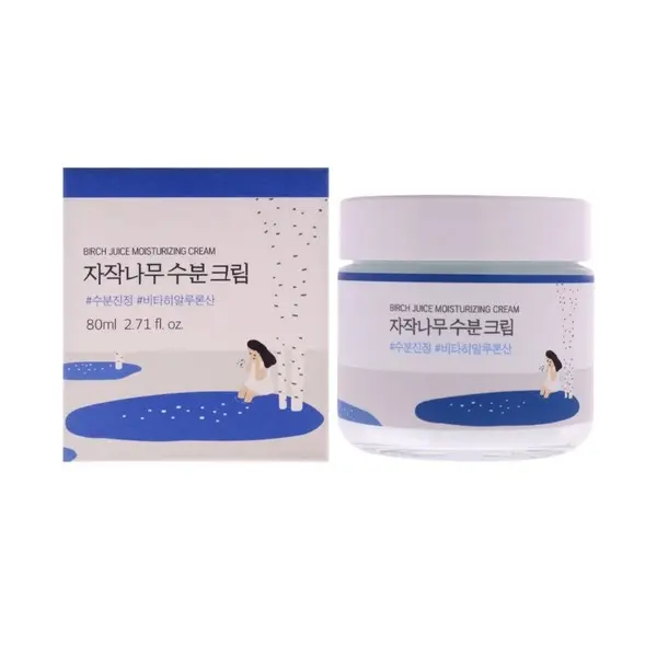 Round Lab Birch Juice Moisturizing Cream Cremă hidratantă pentru față Volum 80 ml