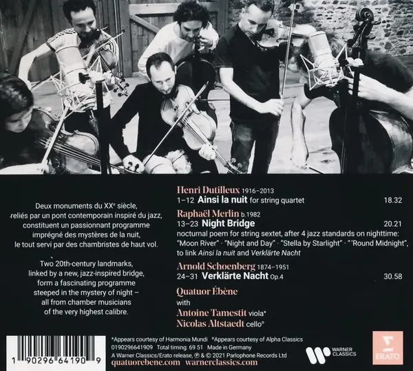 Round Midnight | Ebene Quartet, Various Artists