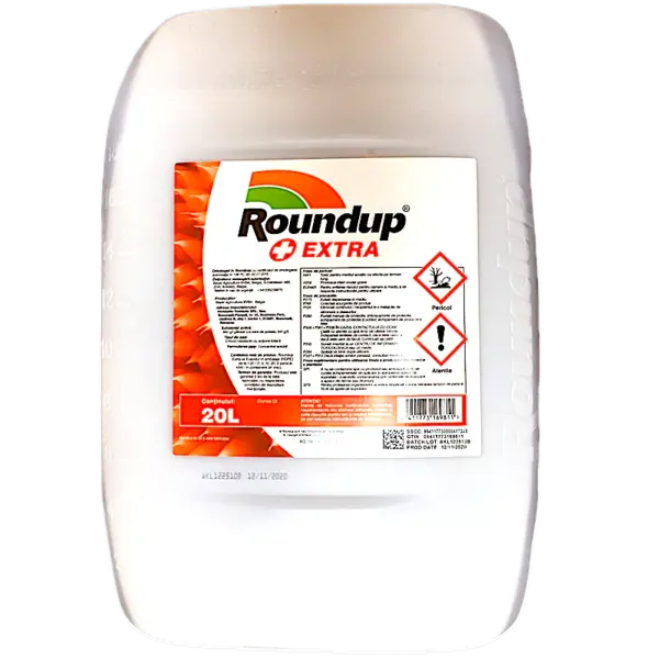 RoundUp Extra 20 L, erbicid total sistemic, post emergent, neselectiv, glifosat (buruieni monocotiledonate si dicotiledonate, anuale si perene) - Default Title