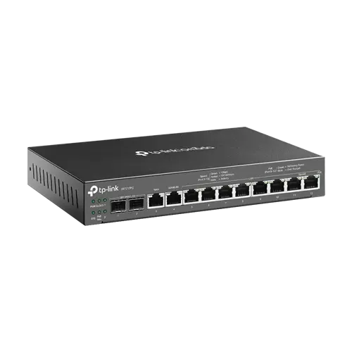 Router 3-in-1 VPN, Switch PoE, Controller, 2 x SFP 1G, 10 x RJ45 1G, Multi-WAN - TP-Link Omada ER7212PC
