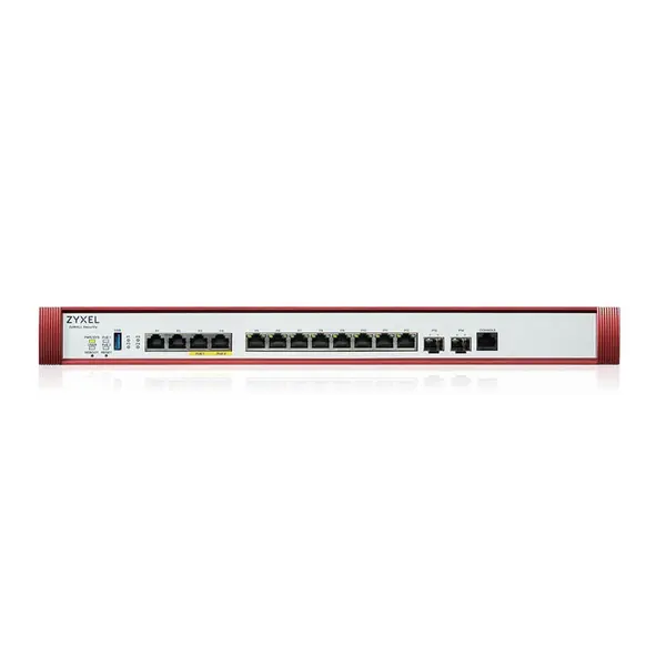 Router Firewall de securitate rackabil ZYXEL USG FLEX 700H, 10 porturi + 2 SFP, 15 Gbps, VPN, PoE